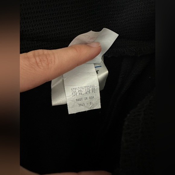 Nils Vintage Ski Bibs Stirrups Women Black Size 10 - Picture 5 of 8